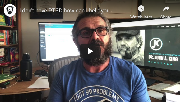 drjohnaking describes helping someone with PTSD
